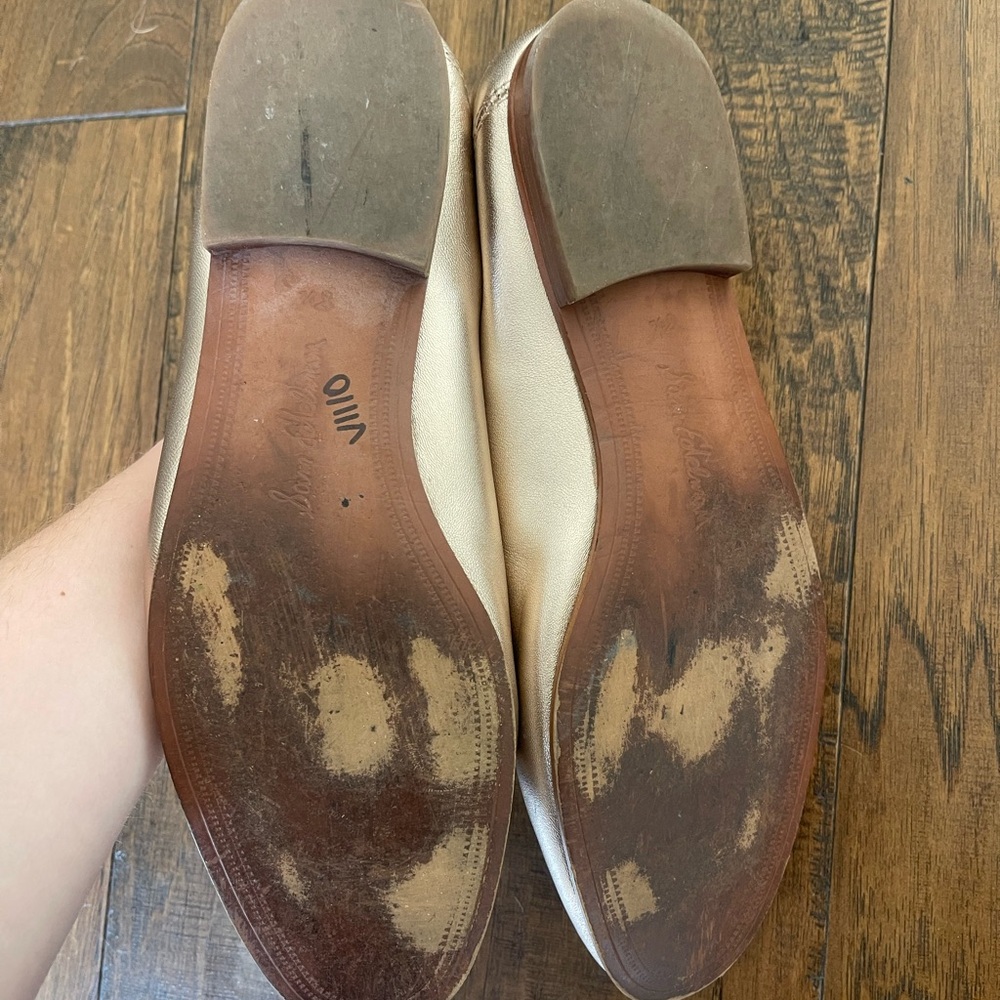 Sam Edelman Loraine Loafers Gold Leaf - Picture 4 of 4